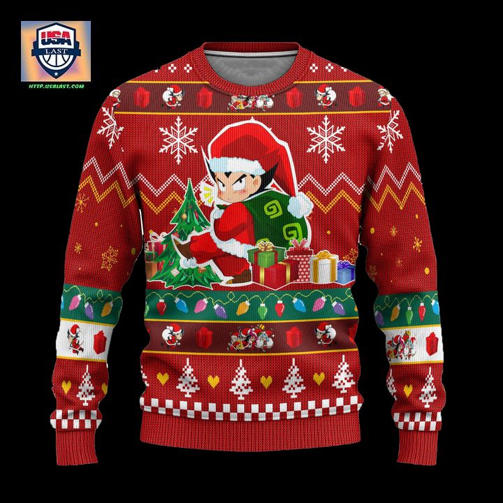 Vegeta Anime Ugly Christmas Sweater Dragon Ball Xmas Gift ? Usalast
