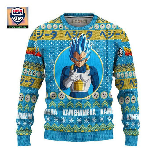 Vegeta Ugly Christmas Sweater And 3D Hoodie Dragon Ball Z Xmas Gift ? Usalast