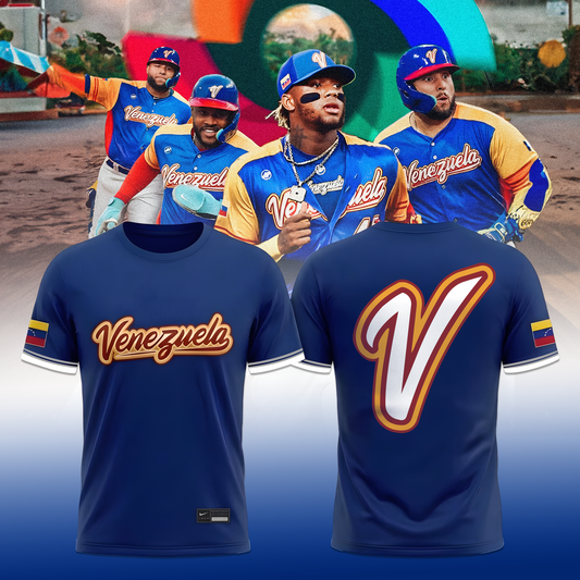 Venezuela Baseball 2026 World Baseball Classic TShirt | QG70 Moonbestprint
