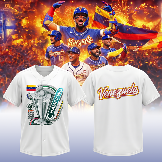 Venezuela Baseball World Baseball Classic Champions T-Shirt | FQ12 Moonbestprint