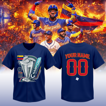 Venezuela Baseball World Baseball Classic Champions T-Shirt | GM48 Moonbestprint