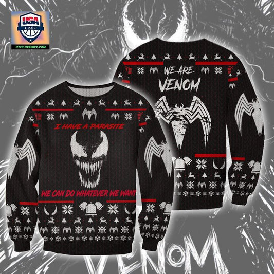 Venom I Have Parasite We Can Do Whatever You Want Ugly Sweater Christmas ? Usalast