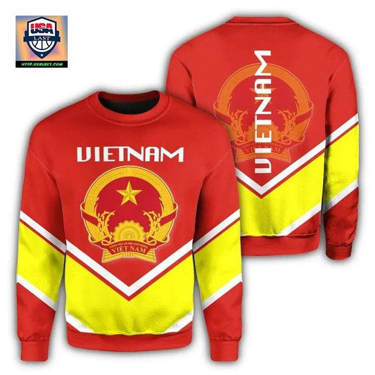 Vietnam Coat Of Arms Sweater Lucian Style J5W ? Usalast