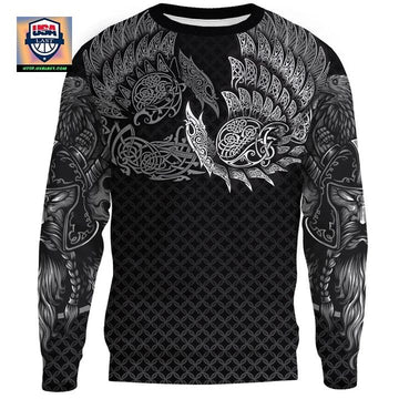 Vikings Sweater Ravens Of Midgard A7 ? Usalast