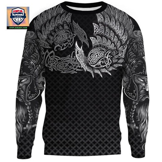 Vikings Sweater Ravens Of Midgard A7 ? Usalast