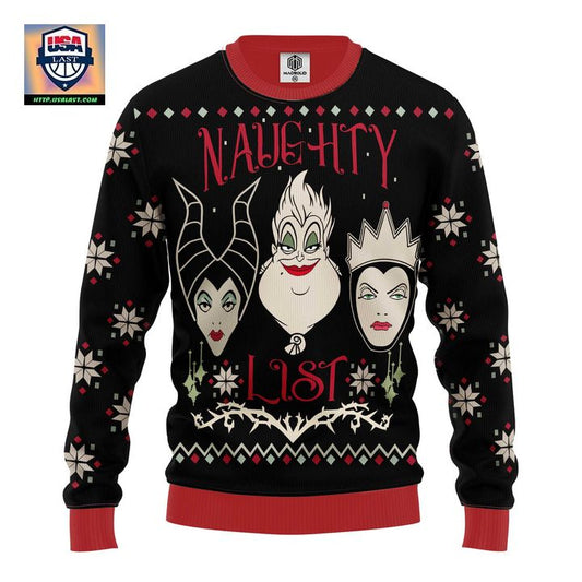 Villains Naughty Ugly Christmas Sweater Amazing Gift Idea Thanksgiving Gift ? Usalast