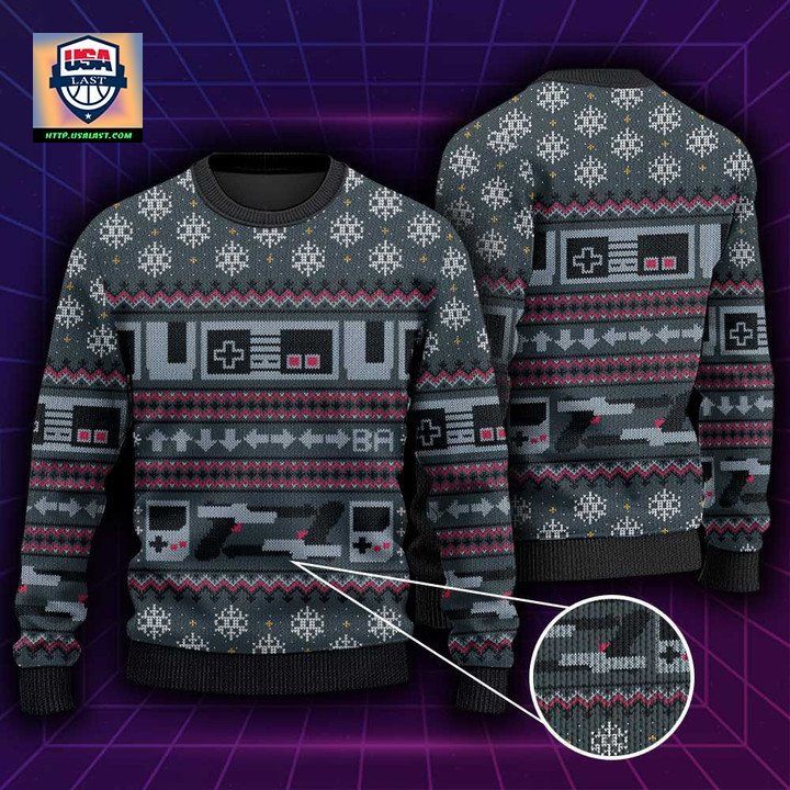 Vintage Game Console Gamer Gift Ugly Sweater ? Usalast