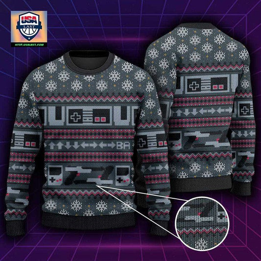 Vintage Game Console Gamer Gift Ugly Sweater ? Usalast