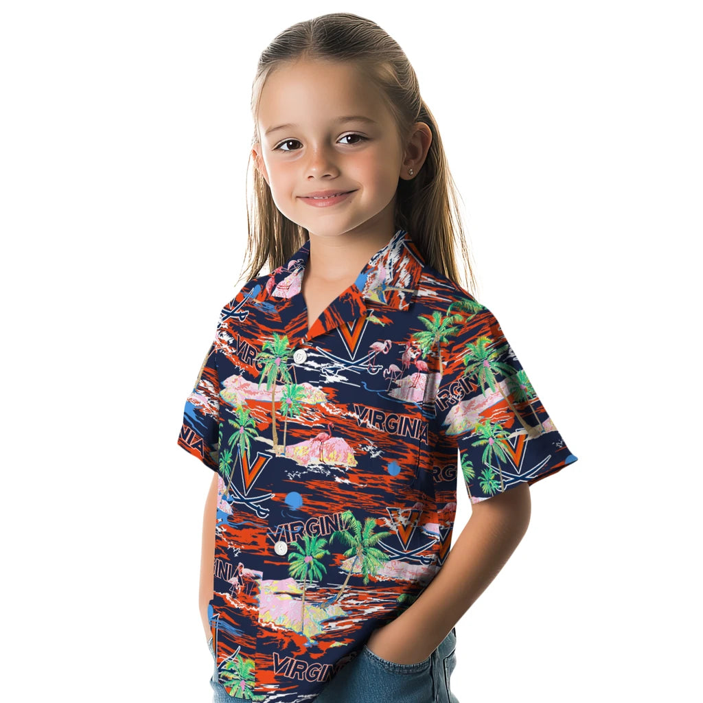 Virginia Cavaliers Flamingo Retreat 2026 Hawaiian Shirt – Moonbestprint