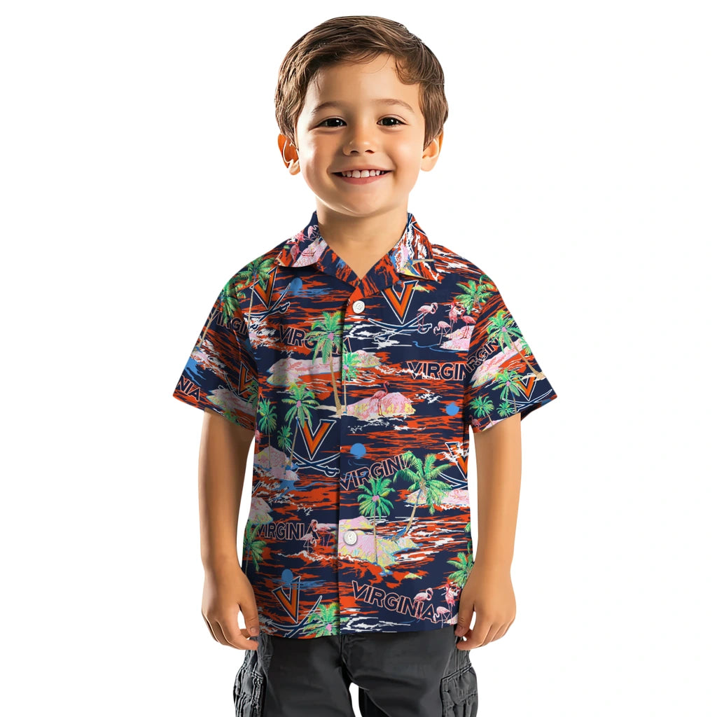 Virginia Cavaliers Flamingo Retreat 2026 Hawaiian Shirt – Moonbestprint
