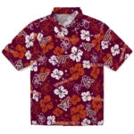 Virginia Tech Hokies Hibiscus Bloom Hawaiian Shirt – Moonbestprint