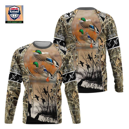 Viticstore Hunting 2 Flying Ducks ? Shade 3D All Over Printed Size Xl Sweater For Hunting Lovers ? Usalast