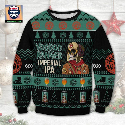 Voodoo Ranger Imperial IPA Beer Ugly Christmas Sweater 2022 ? Usalast