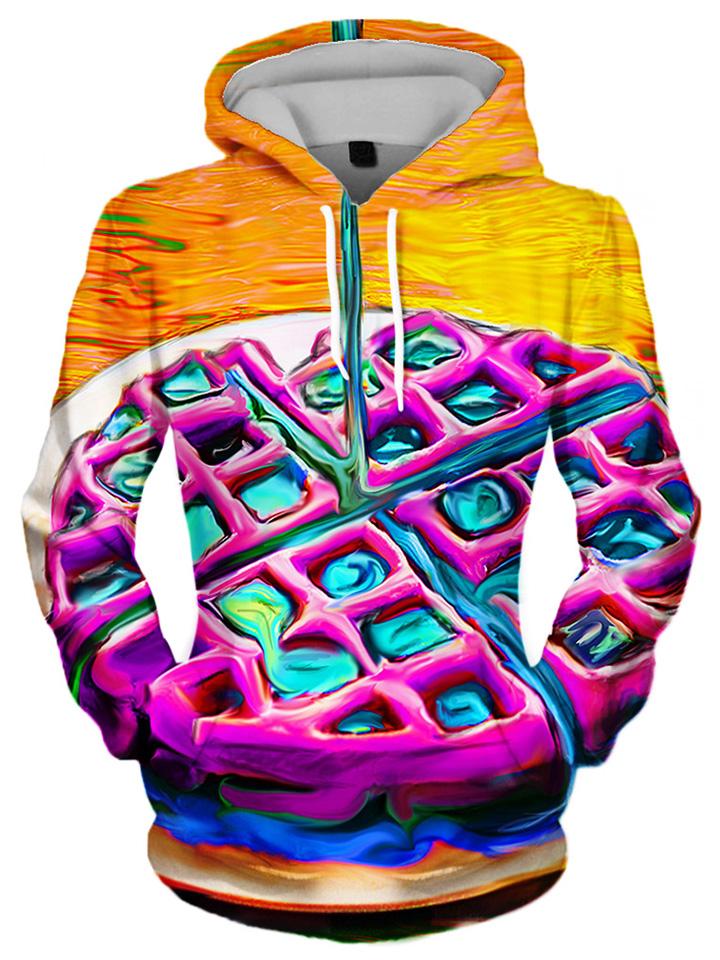 Waffles Unisex Hoodie -Moonbestprint