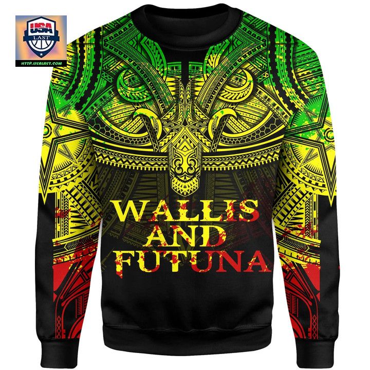 Wallis Futuna Reggae Sweater Polynesian A15 ? Usalast