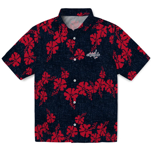 Washington Capitals Hawaiian Shirt - 50th State Flower | Moonbestprint