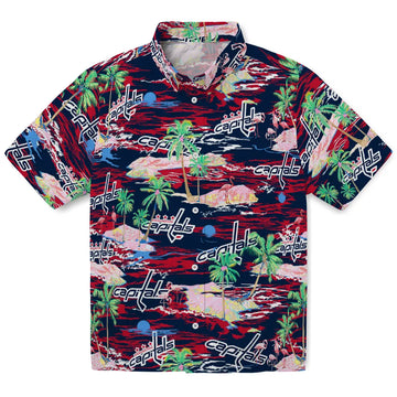Washington Capitals Flamingo Retreat 2026 Hawaiian Shirt – Moonbestprint
