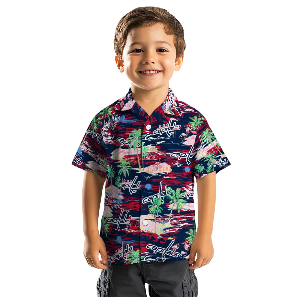 Washington Capitals Flamingo Retreat 2026 Hawaiian Shirt – Moonbestprint