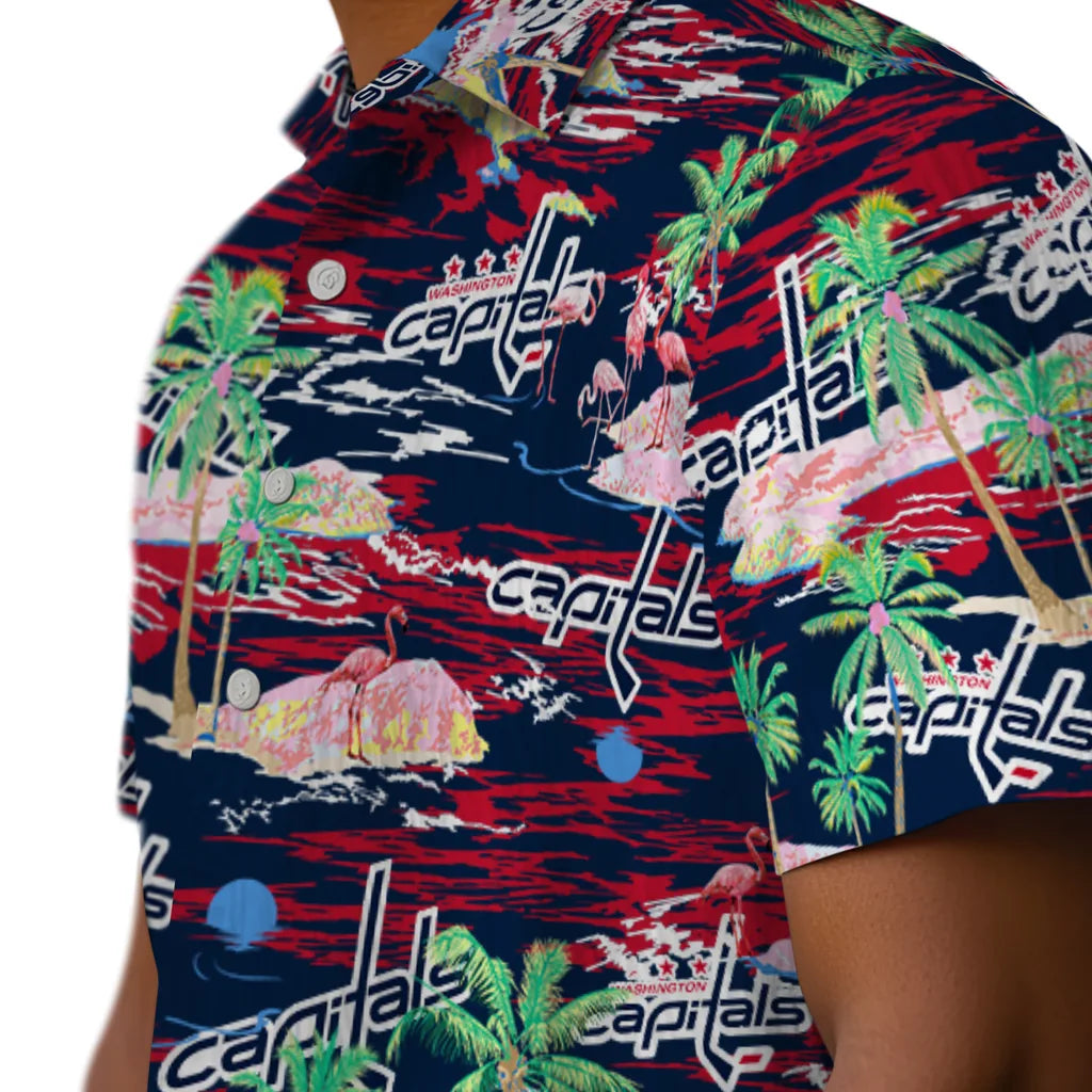 Washington Capitals Flamingo Retreat 2026 Hawaiian Shirt – Moonbestprint