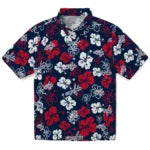 Washington Capitals Hawaiian Shirt - Hibiscus Flower Design | Moonbestprint