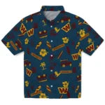 Washington Commanders Hawaiian Shirt - Beach Vibe | Moonbestprint
