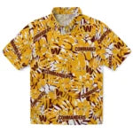 Washington Commanders Hawaiian Shirt - Hibiscus Overlay | Moonbestprint