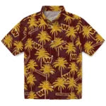 Washington Commanders Hawaiian Shirt - Palm Tree Motif | Moonbestprint