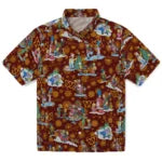 Washington Commanders Hawaiian Shirt - Simpsons Christmas | Moonbestprint