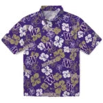 Washington Huskies Hibiscus Bloom Hawaiian Shirt – Moonbestprint