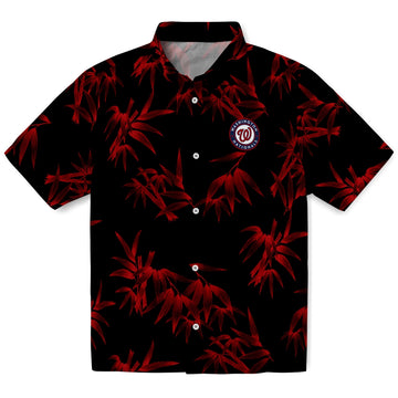 Washington Nationals Hawaiian Shirt - Bamboo Branches | Moonbestprint