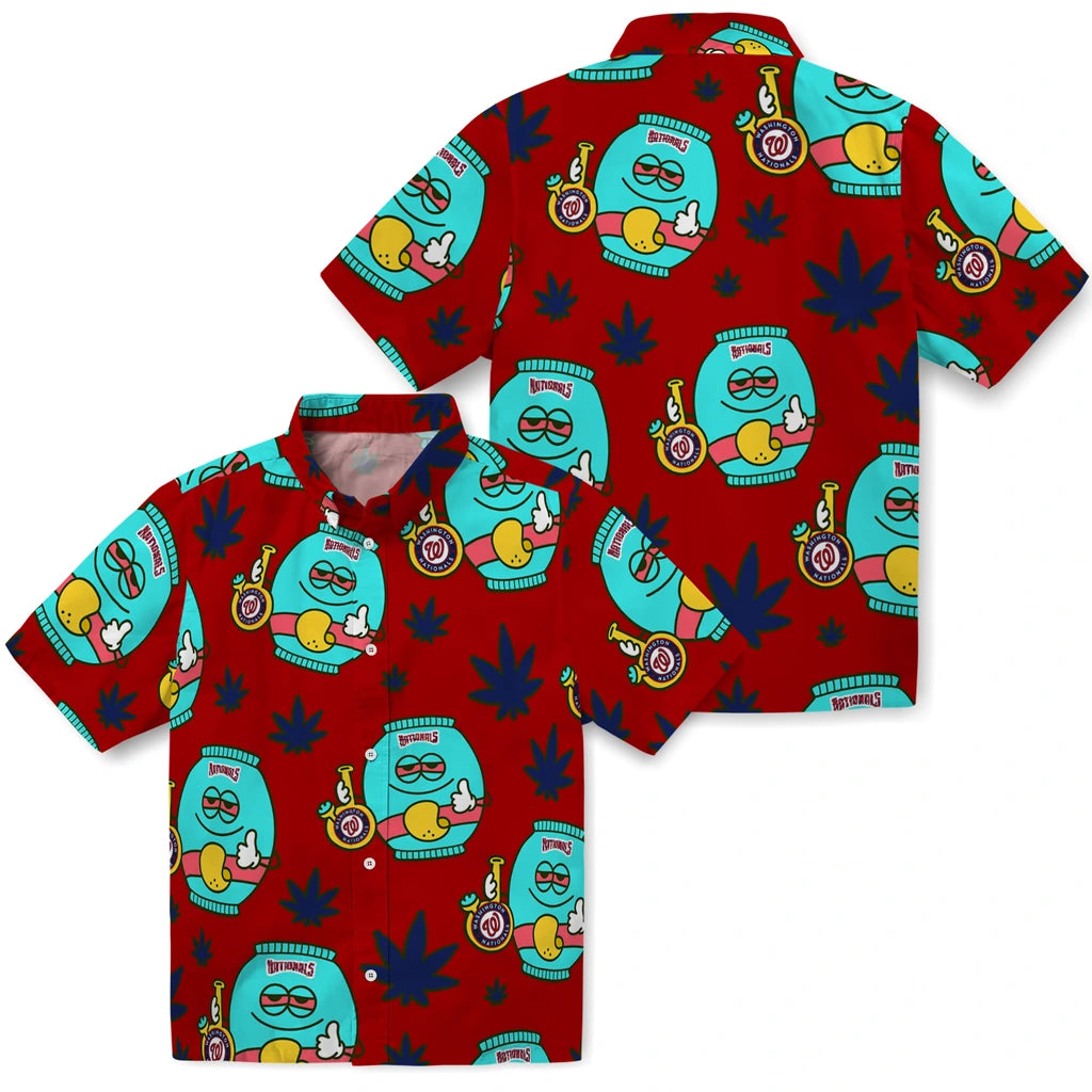 Washington Nationals Hawaiian Shirt - Chill Vibe | Moonbestprint