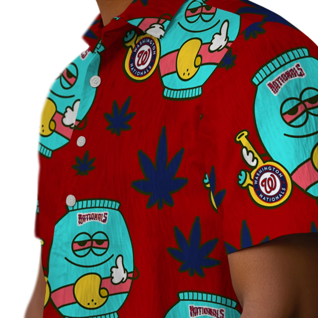 Washington Nationals Hawaiian Shirt - Chill Vibe | Moonbestprint