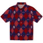 Washington Nationals Hawaiian Shirt - Golfing Plaid | Moonbestprint