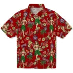 Washington Nationals Hawaiian Shirt - Hawaiian Girls Design | Moonbestprint