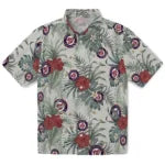 Washington Nationals Hawaiian Shirt - Hibiscus Designs | Moonbestprint
