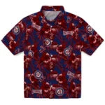 Washington Nationals Hawaiian Shirt - Hibiscus Exotic | Moonbestprint