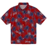 Washington Nationals Hawaiian Shirt - Palm Tree Motif | Moonbestprint