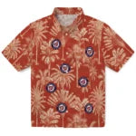 Washington Nationals Hawaiian Shirt - Vintage Palm Tree | Moonbestprint