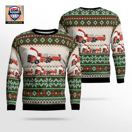 Washington Seattle Fire Department AOP Sweater ? Usalast