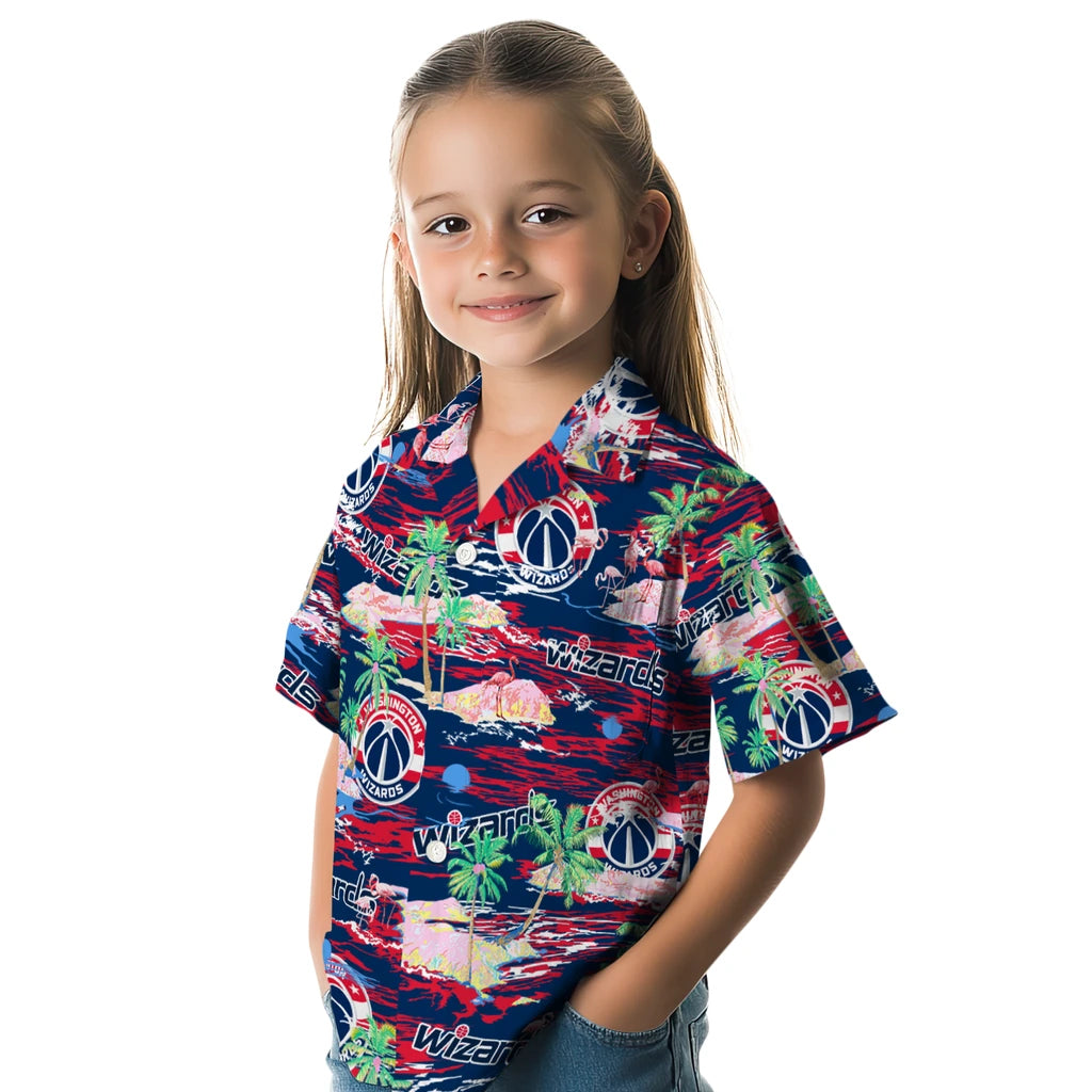 Washington Wizards Flamingo Retreat 2026 Hawaiian Shirt – Moonbestprint