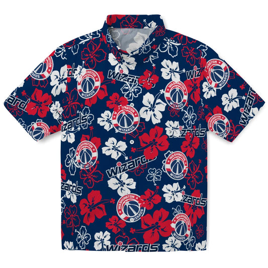 Washington Wizards Hibiscus Bloom Hawaiian Shirt – Moonbestprint