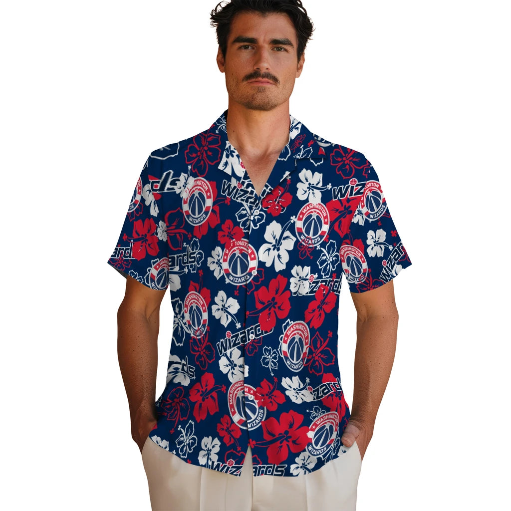 Washington Wizards Hibiscus Bloom Hawaiian Shirt – Moonbestprint
