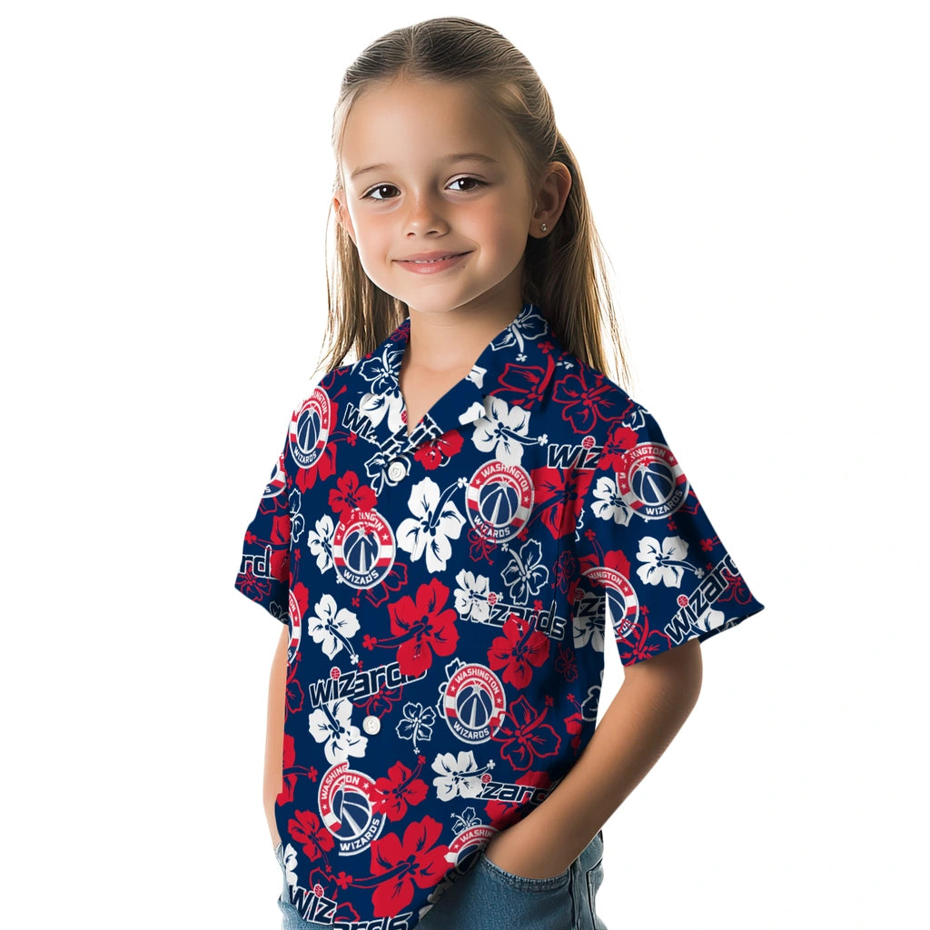 Washington Wizards Hibiscus Bloom Hawaiian Shirt – Moonbestprint