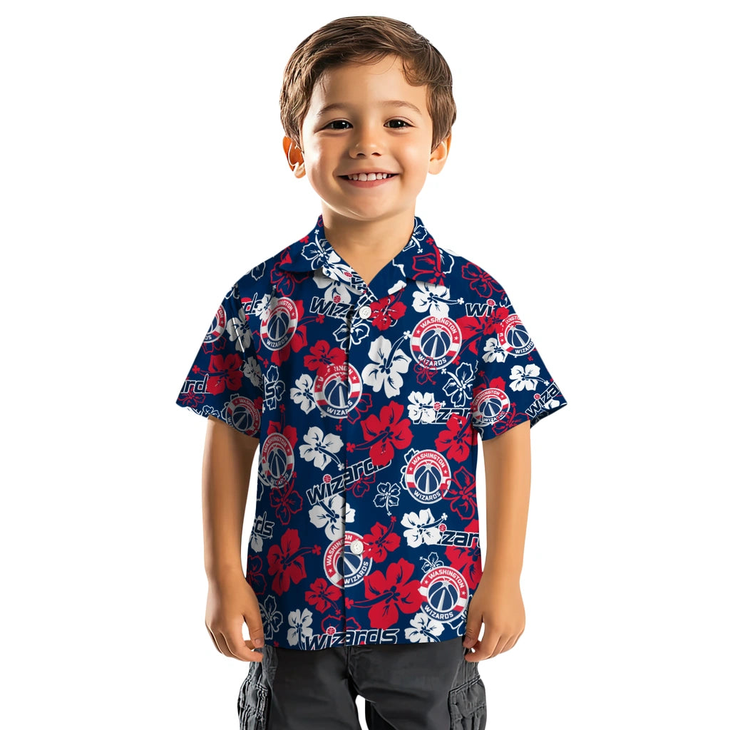 Washington Wizards Hibiscus Bloom Hawaiian Shirt – Moonbestprint