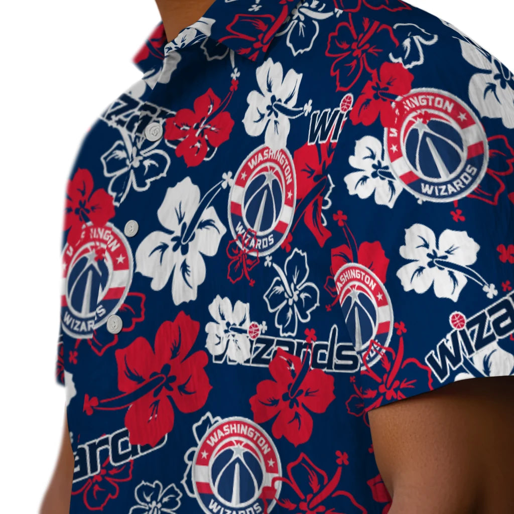 Washington Wizards Hibiscus Bloom Hawaiian Shirt – Moonbestprint