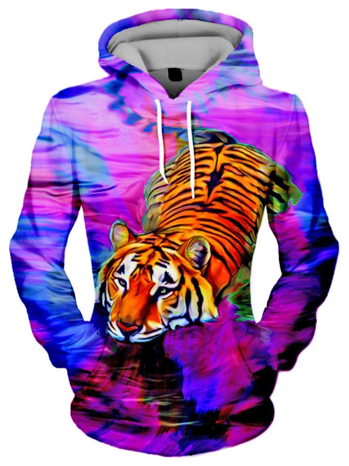 Water Tiger Unisex Hoodie -Moonbestprint
