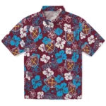 West Ham United Hibiscus Bloom Hawaiian Shirt – Moonbestprint