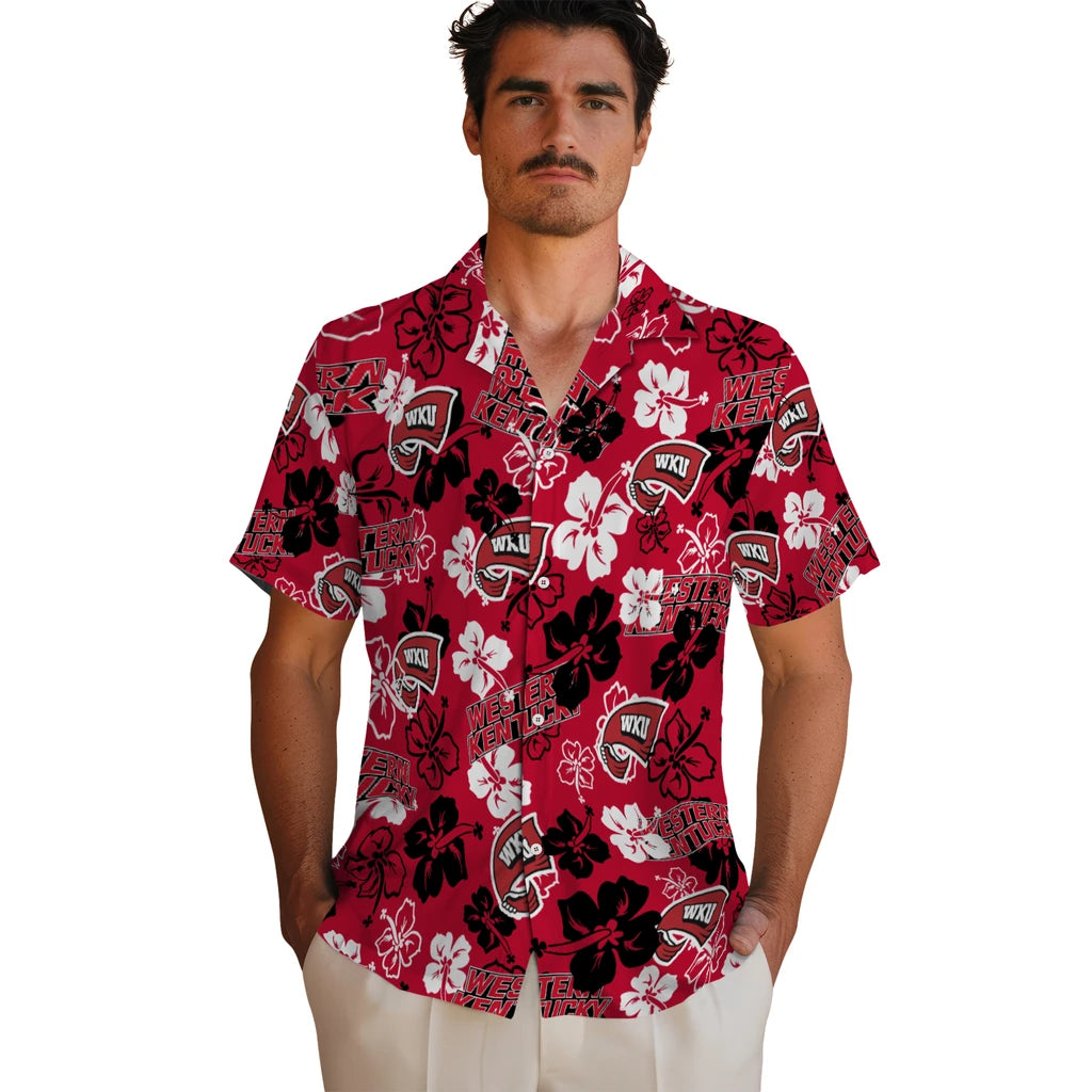 Western Kentucky Hilltoppers Hibiscus Bloom Hawaiian Shirt – Moonbestprint