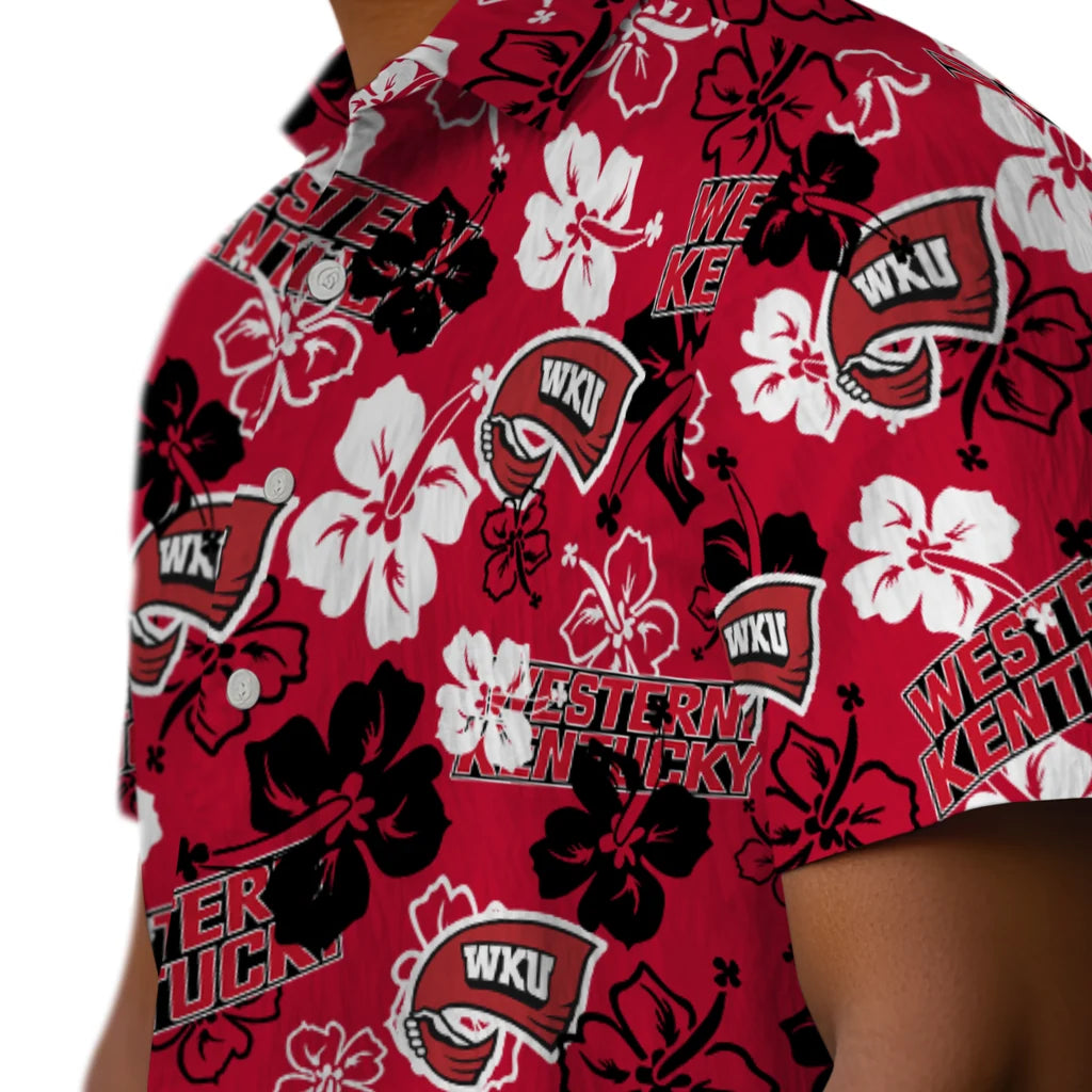 Western Kentucky Hilltoppers Hibiscus Bloom Hawaiian Shirt – Moonbestprint