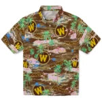 Western Michigan Broncos Flamingo Retreat 2026 Hawaiian Shirt – Moonbestprint